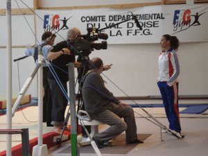 Les jeunes gymnastes du département avec Isabelle Séverino sur TF1... Voir la vidéo en ligne!