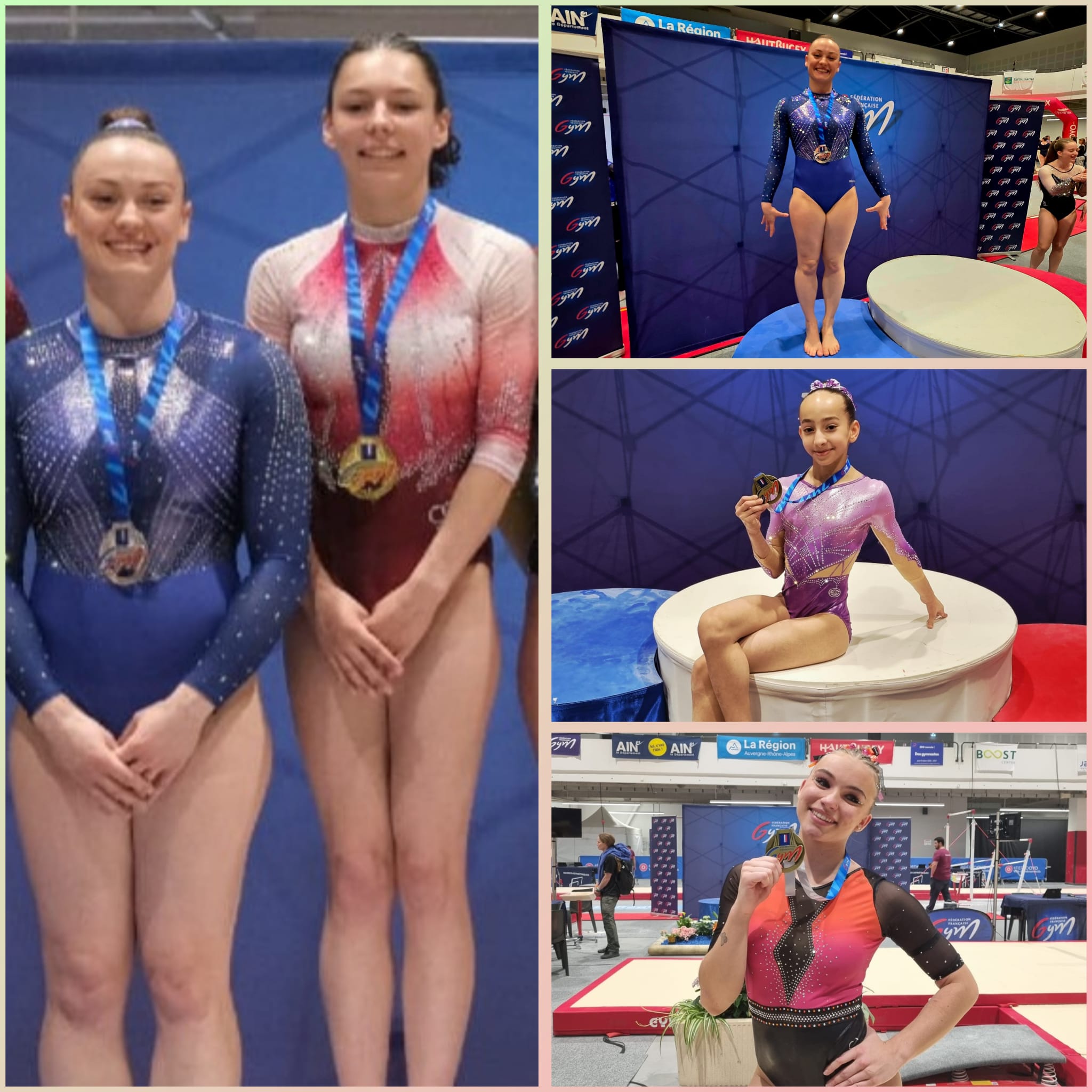 Résultats 2026 des podiums en Championnat de France pour les clubs du Val d’Oise