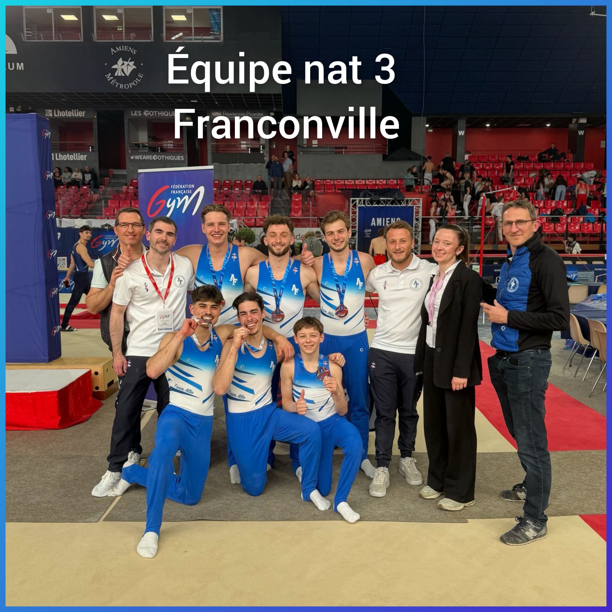 Résultats 2026 des podiums en Championnat de France pour les clubs du Val d’Oise