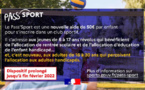 Pass'Sport - prolongation et élargissement du dispositif
